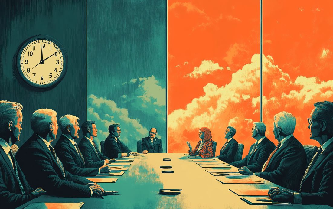 Eine komplexe Unternehmenshierarchie verlangsamt Innovationen