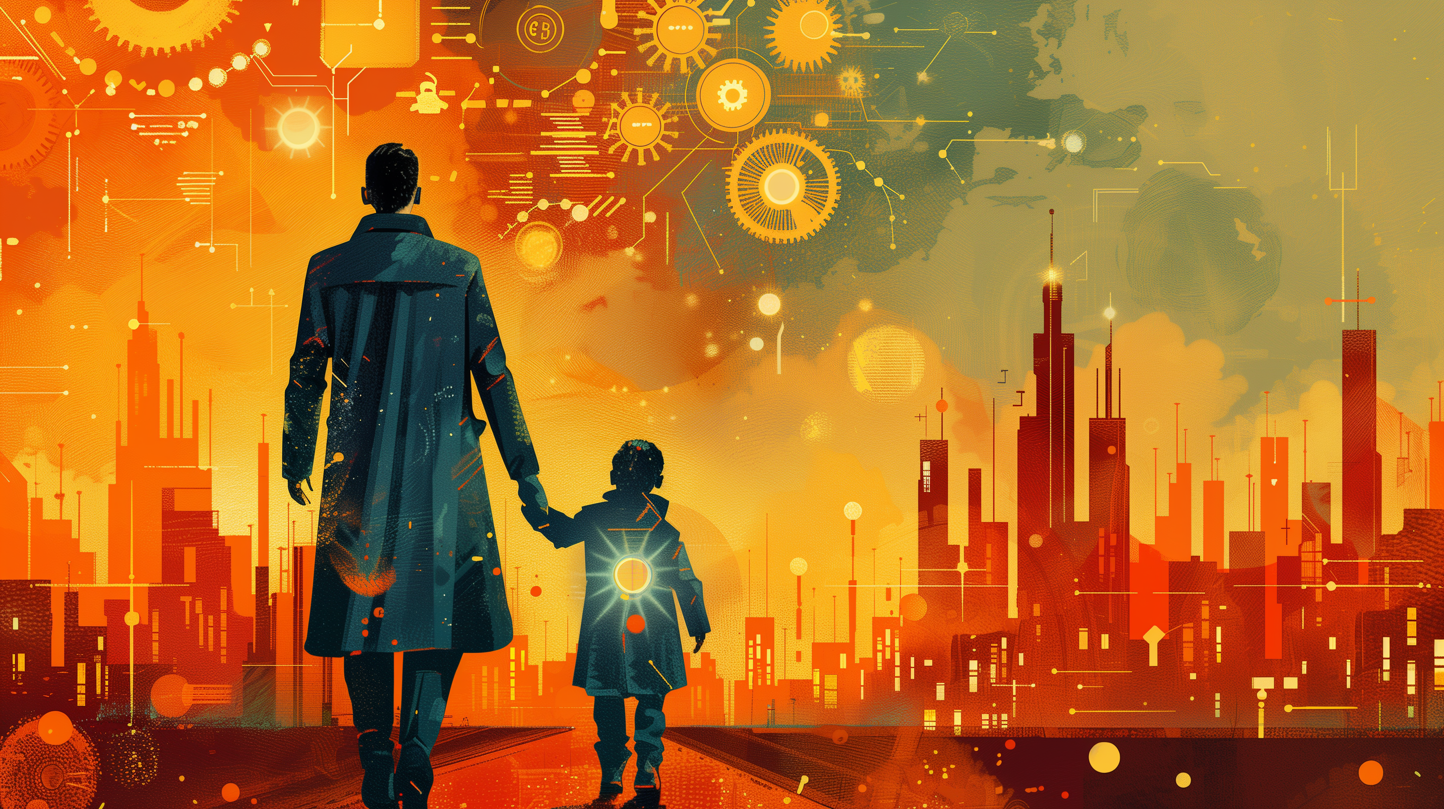 Ein Unternehmer nutzt innovative KI-Lösungen für sein Geschäft